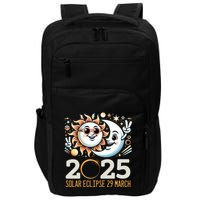 Solar Eclipse 2025 Partial Eclipse 2025 29 March Design Gift Impact Tech Backpack