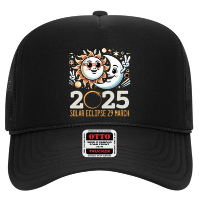Solar Eclipse 2025 Partial Eclipse 2025 29 March Design Gift Trucker Hat