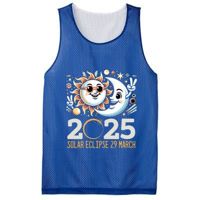 Solar Eclipse 2025 Partial Eclipse 2025 29 March Design Gift Mesh Reversible Basketball Jersey Tank