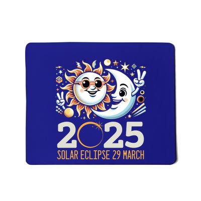 Solar Eclipse 2025 Partial Eclipse 2025 29 March Design Gift Mousepad