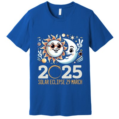 Solar Eclipse 2025 Partial Eclipse 2025 29 March Design Gift Premium T-Shirt