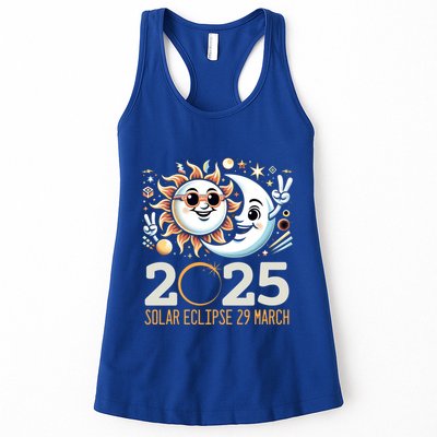 Solar Eclipse 2025 Partial Eclipse 2025 29 March Design Gift Womens Tank Top