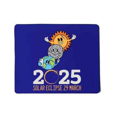 Solar Eclipse 2025 Partial Eclipse 2025 29 March Design Meaningful Gift Mousepad