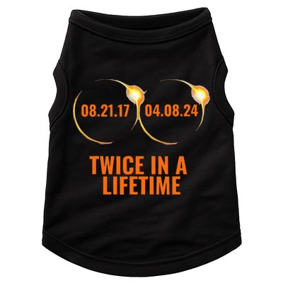 Solar Eclipse 2024 Twice In A Lifetime Solar Eclipse Doggie Tank