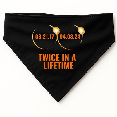Solar Eclipse 2024 Twice In A Lifetime Solar Eclipse USA-Made Doggie Bandana