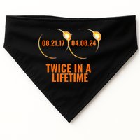 Solar Eclipse 2024 Twice In A Lifetime Solar Eclipse USA-Made Doggie Bandana