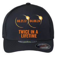 Solar Eclipse 2024 Twice In A Lifetime Solar Eclipse Flexfit Unipanel Trucker Cap