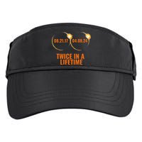 Solar Eclipse 2024 Twice In A Lifetime Solar Eclipse Adult Drive Performance Visor