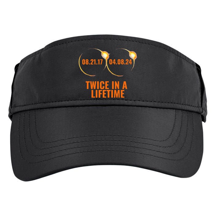 Solar Eclipse 2024 Twice In A Lifetime Solar Eclipse Adult Drive Performance Visor