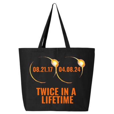 Solar Eclipse 2024 Twice In A Lifetime Solar Eclipse 25L Jumbo Tote
