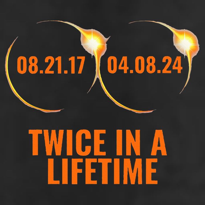 Solar Eclipse 2024 Twice In A Lifetime Solar Eclipse Trucker Hat