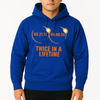 Solar Eclipse 2024 Twice In A Lifetime Solar Eclipse Hoodie