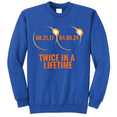 Solar Eclipse 2024 Twice In A Lifetime Solar Eclipse Sweatshirt