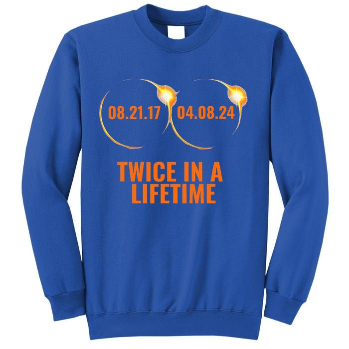 Solar Eclipse 2024 Twice In A Lifetime Solar Eclipse Sweatshirt