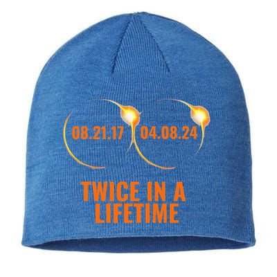 Solar Eclipse 2024 Twice In A Lifetime Solar Eclipse Sustainable Beanie