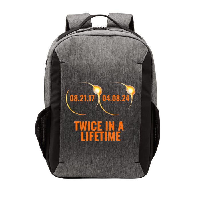 Solar Eclipse 2024 Twice In A Lifetime Solar Eclipse Vector Backpack