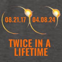 Solar Eclipse 2024 Twice In A Lifetime Solar Eclipse Vector Backpack