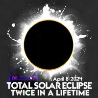 Solar Eclipse 2024 Twice In A Lifetime 2017 Totality Knit Cap Winter Beanie