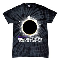 Solar Eclipse 2024 Twice In A Lifetime 2017 Totality Tie-Dye T-Shirt