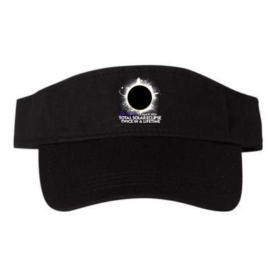 Solar Eclipse 2024 Twice In A Lifetime 2017 Totality Valucap Bio-Washed Visor