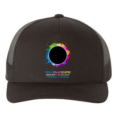 Solar Eclipse 2024 Twice In A Lifetime 2017 Totality Yupoong Adult 5-Panel Trucker Hat