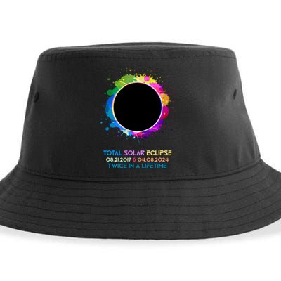 Solar Eclipse 2024 Twice In A Lifetime 2017 Totality Sustainable Bucket Hat