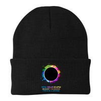 Solar Eclipse 2024 Twice In A Lifetime 2017 Totality Knit Cap Winter Beanie
