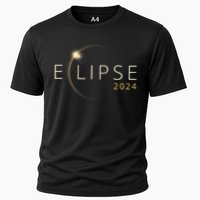 Solar Eclipse 2024 Total Solar Eclipse 4.08.24 Trending Design Eclipse Cooling Performance Crew T-Shirt