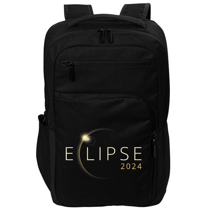 Solar Eclipse 2024 Total Solar Eclipse 4.08.24 Trending Design Eclipse Impact Tech Backpack
