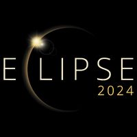 Solar Eclipse 2024 Total Solar Eclipse 4.08.24 Trending Design Eclipse Impact Tech Backpack