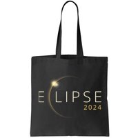 Solar Eclipse 2024 Total Solar Eclipse 4.08.24 Trending Design Eclipse Tote Bag