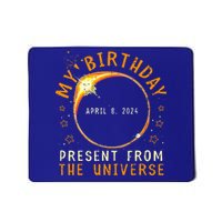 Solar Eclipse 2024 Birthday Present 4.8.24 Totality Universe Mousepad