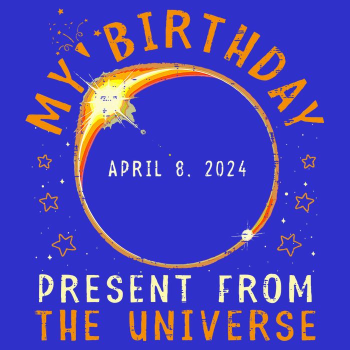 Solar Eclipse 2024 Birthday Present 4.8.24 Totality Universe Mousepad