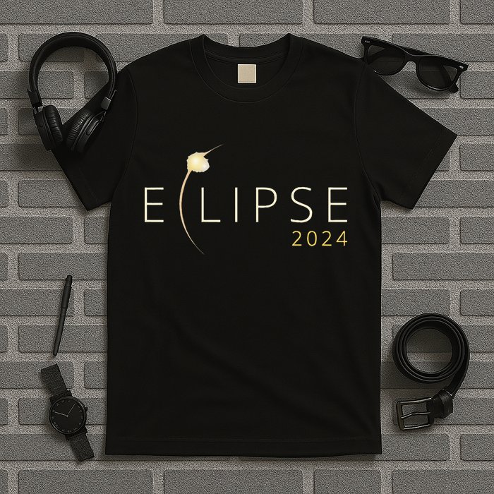 Solar Eclipse 2024 Total Solar Eclipse 4.08.24 T-Shirt