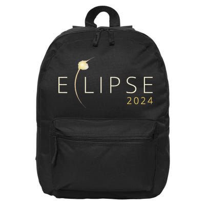 Solar Eclipse 2024 Total Solar Eclipse 4.08.24 16 in Basic Backpack
