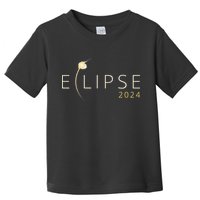 Solar Eclipse 2024 Total Solar Eclipse 4.08.24 Toddler T-Shirt