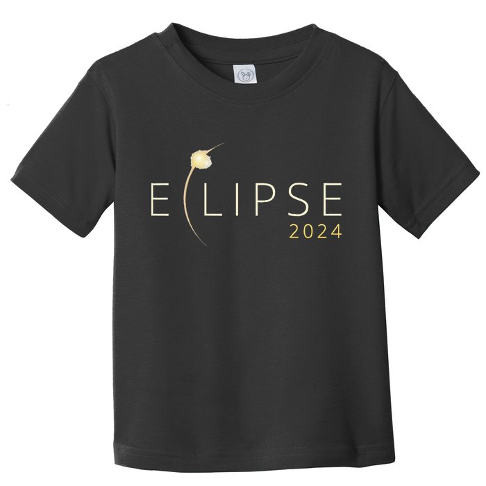 Solar Eclipse 2024 Total Solar Eclipse 4.08.24 Toddler T-Shirt
