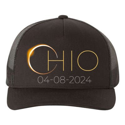 Solar Eclipse 2024 State Ohio Total Solar Eclipse Yupoong Adult 5-Panel Trucker Hat