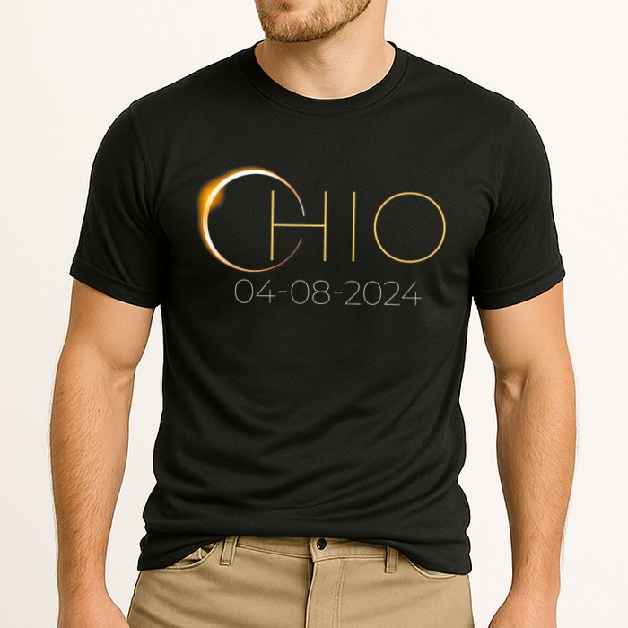 Solar Eclipse 2024 State Ohio Total Solar Eclipse Performance Shirt
