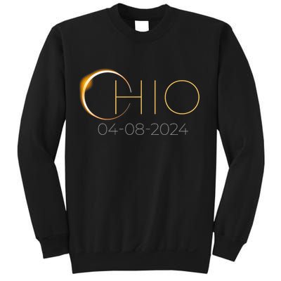 Solar Eclipse 2024 State Ohio Total Solar Eclipse Sweatshirt