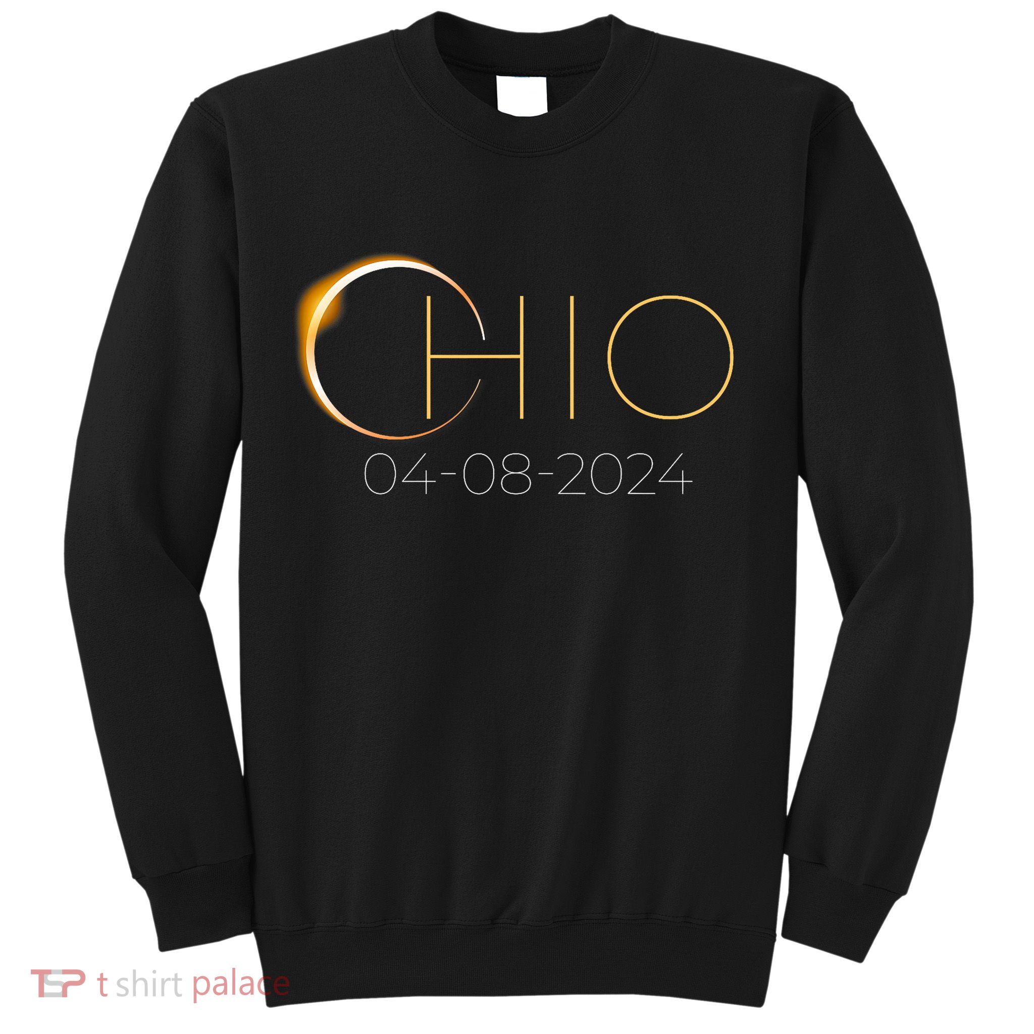 Solar Eclipse 2024 State Ohio Total Solar Eclipse Sweatshirt