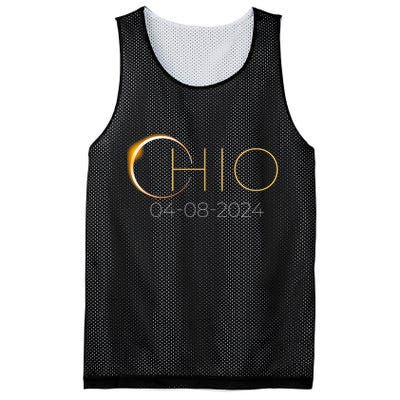 Solar Eclipse 2024 State Ohio Total Solar Eclipse Mesh Reversible Basketball Jersey Tank