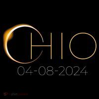 Solar Eclipse 2024 State Ohio Total Solar Eclipse Youth Performance Sprint T-Shirt