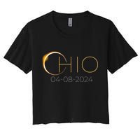 Solar Eclipse 2024 State Ohio Total Solar Eclipse Crop Top
