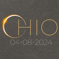 Solar Eclipse 2024 State Ohio Total Solar Eclipse Cotton Canvas Backpack