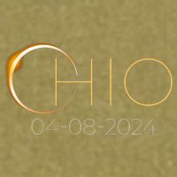 Solar Eclipse 2024 State Ohio Total Solar Eclipse Garment-Dyed Women's Muscle Tee