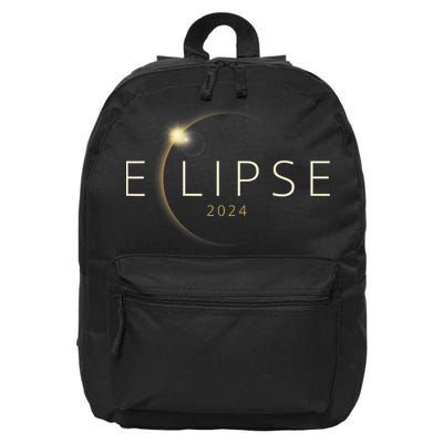 Solar Eclipse 2024 Total Solar Eclipse 16 in Basic Backpack