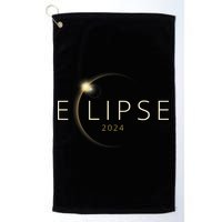 Solar Eclipse 2024 Total Solar Eclipse Golf Towel