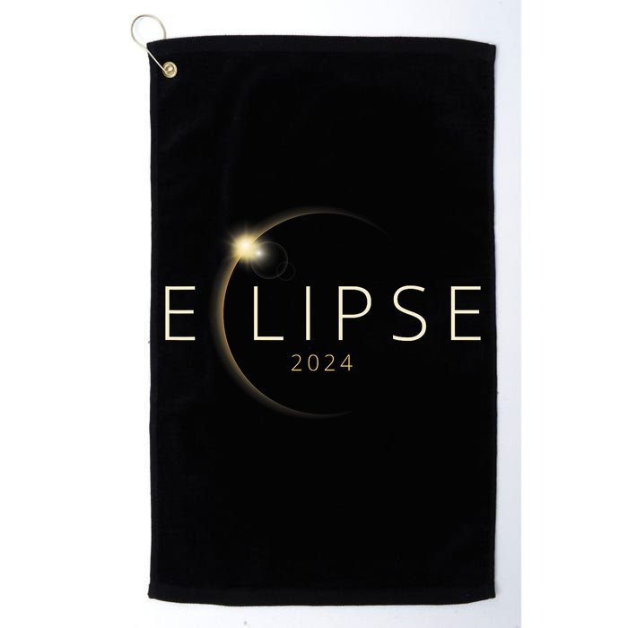 Solar Eclipse 2024 Total Solar Eclipse Golf Towel