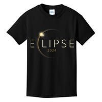 Solar Eclipse 2024 Total Solar Eclipse Kids T-Shirt